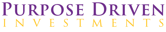 Purpose Driven Investments